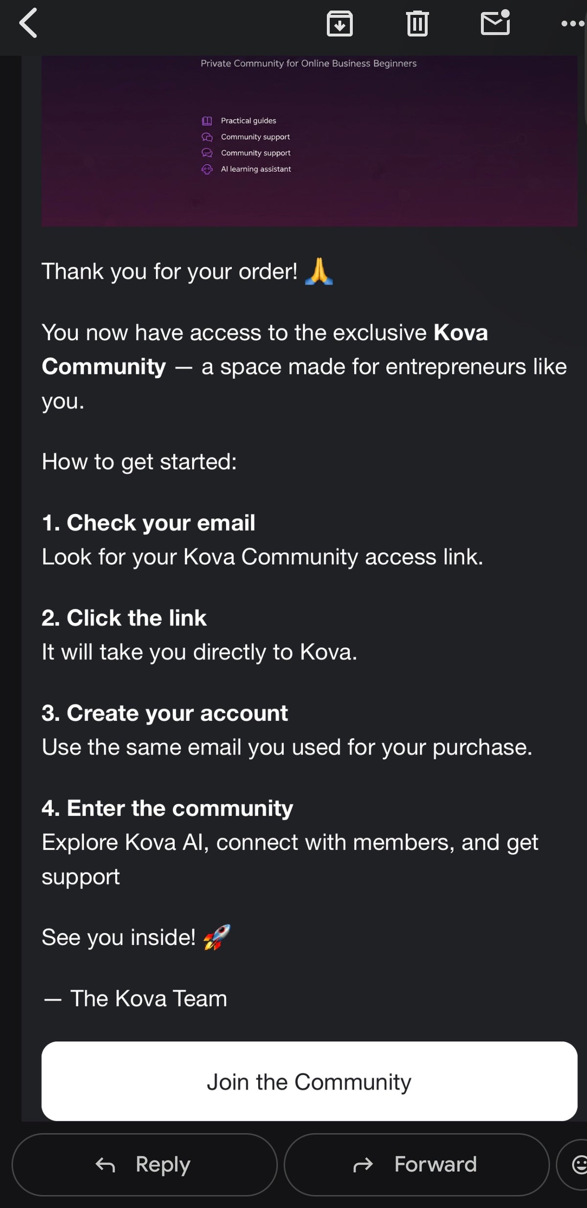Get Kova Pass